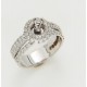 Certified Diamond Mount for Brilliant Round Cut Solitaire - LR1093W