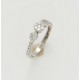 Designer Ring With Certified Brilliant Round Cut Diamonds- LR1098W