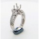 Certified Diamond Mount for Brilliant Round Cut Solitaire - LR1001G
