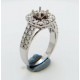 Certified Diamond Mount for Brilliant Round Cut Solitaire - LR1005G