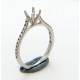 Certified Diamond Mount for Brilliant Round Cut Solitaire - LR1008G