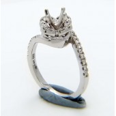 Certified Diamond Mount for Brilliant Round Cut Solitaire - LR1010G