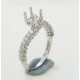 Certified Diamond Mount for Brilliant Round Cut Solitaire - LR1034G