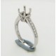 Certified Diamond Mount for Brilliant Round Cut Solitaire - LR1062G