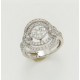Certified Diamond Mount for Brilliant Round Cut Solitaire - LR1071W