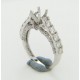 Certified Diamond Mount for Brilliant Round Cut Solitaire - LR1077G